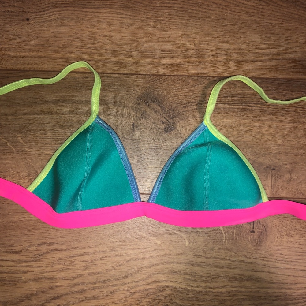 Triangl Neon Bikini Top